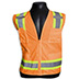 PIP-302-0500-ORG/S             CLASS 2, SURVEYORS VEST ORANGE SMALL from PI